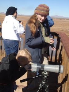 Through her work at Southeastern Arizona Bird Observatory, Sheri teaches hundreds of children each year. 